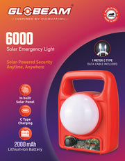 6000 SOLAR EMERGENCY LIGHT